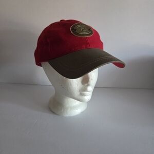 American Needle University Of Wisconsin Red and Brown Cap with Logo